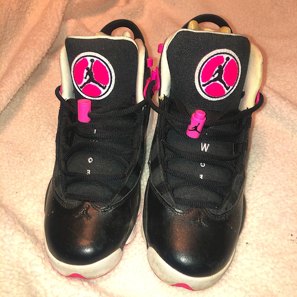 Pink & Black Jordan Retros